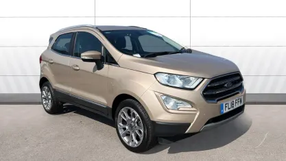 Used Ford Ecosport Titanium 125 HP (91 kW) 2018 Beige SUV