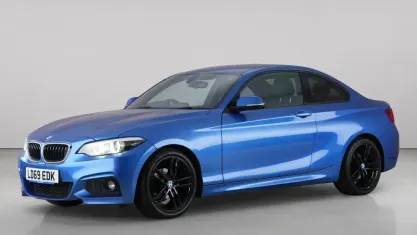 Used BMW 218 M Sport 150 HP (110 kW) 2019 Blue Coupe
