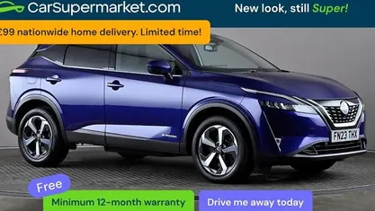 Used Nissan Qashqai N-Connecta 190 HP (139 kW) 2023 Blue SUV