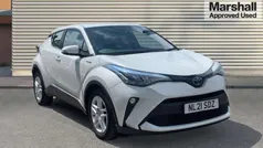 White Used 2021 Toyota C-HR SUV | £16,147 (Good price)