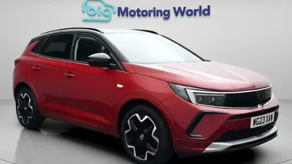 Used Vauxhall Grandland X Ultimate 131 HP (96 kW) 2023 Red SUV