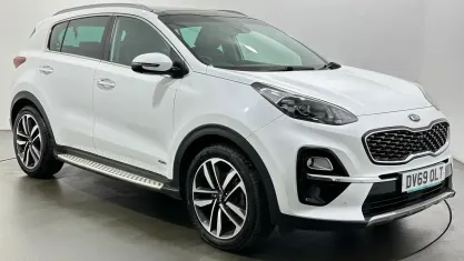 Used Kia Sportage 136 HP (100 kW) 2019 White SUV