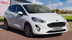White Used 2018 Ford Fiesta Zetec Hatchback | £7,999 (Good price)