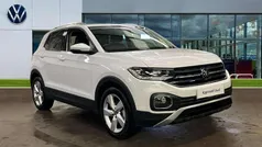 White Used 2022 VW T-Cross SEL SUV | £18,135 (Fair price)