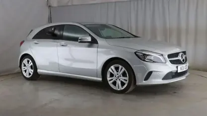 Used Mercedes A180 Premium 109 HP (80 kW) 2017 Silver Hatchback