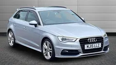 Silver Used 2015 Audi A3 S-Line Hatchback | £13,950 (Fair price)