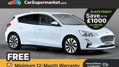White Used 2019 Ford Focus Zetec Hatchback | £8,997 (Fair price)