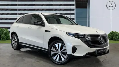 White Used 2021 Mercedes EQC400 SUV | £20,982 (Super price)