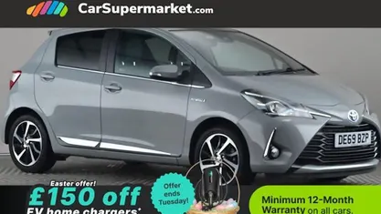 Used Toyota Yaris Hybrid 101 HP (74 kW) 2019 Grey Hatchback