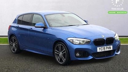 Usado BMW 118 M Sport 136 CV (100 kW) 2019 Azul Utilitario
