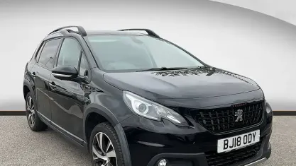 Used Peugeot 2008 GT-line 110 HP (80 kW) 2017 Black SUV