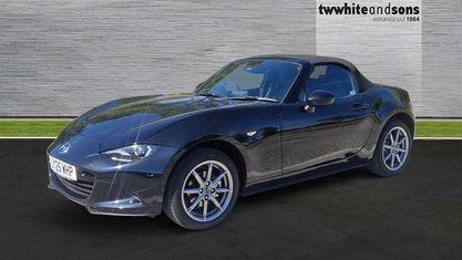 Used Mazda MX5 Exclusive-Line 132 HP (97 kW) 2024 Black Cabriolet