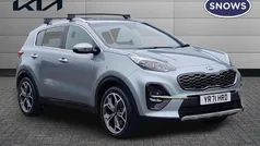 Lunar silver Used 2021 Kia Sportage GT-Line SUV | £18,499 (Fair price)