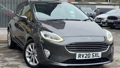 Grey Used 2020 Ford Fiesta Titanium Hatchback | £8,495 (Fair price)