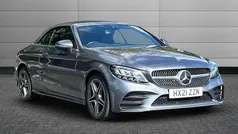 Grey Used 2021 Mercedes C300 AMG line Cabriolet | £26,395 (Fair price)