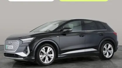 Used Audi Q4 e-tron S-Line 150 kW (204 HP) 2023 Black SUV