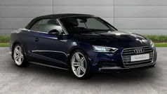 Blue Used 2019 Audi A5 Cabriolet S-Line Cabriolet | £21,999 (Fair price)