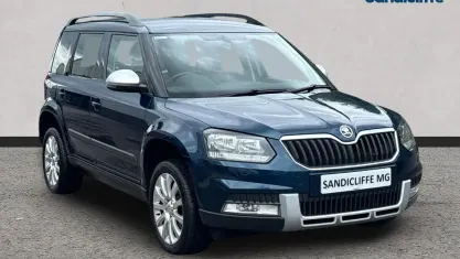 Used Skoda Yeti Outdoor Business Line 110 HP (80 kW) 2017 Blue SUV
