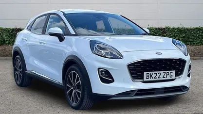 Used Ford Puma Titanium 125 HP (91 kW) 2022 White SUV
