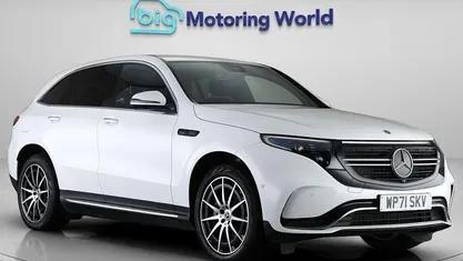 Used Mercedes EQC400 AMG line 300 kW (408 HP) 2022 White SUV