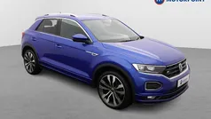 Blue Used 2021 VW T-Roc R-line SUV | £21,049 (Fair price)