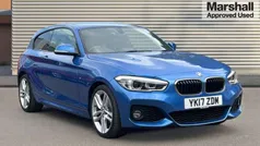 Blue Used 2017 BMW 120 M Sport Hatchback | £13,592 (Fair price)