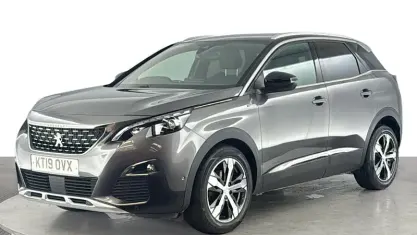 Used Peugeot 3008 GT-line 131 HP (96 kW) 2019 Grey SUV