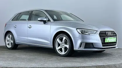 Used Audi A3 Sportback Sport 150 HP (110 kW) 2016 Silver Hatchback