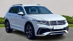 White Used 2021 VW Tiguan R-line SUV | £24,803 (Fair price)