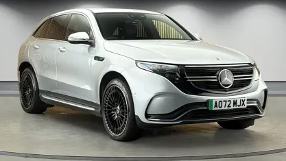 Usado Mercedes EQC400 AMG line 300 kW (408 HP) 2022 Prateado SUV