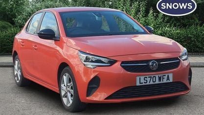 Second-hand Vauxhall Corsa 75 CP (55 kW) 2020 Portocaliu Hatchback