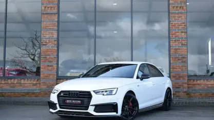 Used Audi S4 Comfort 354 HP (260 kW) 2018 White Sedan