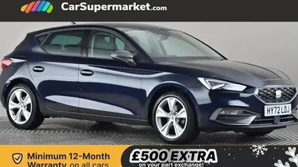 Blue Used 2022 Seat Leon FR Hatchback | £15,476 (Fair price)