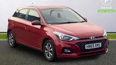 Red Used 2019 Hyundai i20 SE Hatchback | £10,599 (Fair price)