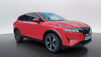 Używany Nissan Qashqai N-Connecta 190 KM (139 kW) 2023 Czerwony SUV
