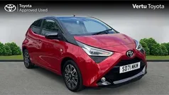 Red Used 2021 Toyota Aygo X-clusiv Hatchback | £10,819 (Fair price)