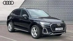 Black Used 2021 Audi Q5 S-Line SUV | £33,404 (Fair price)