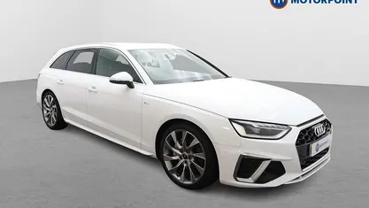Used Audi A4 S-Line 204 HP (150 kW) 2024 White Estate