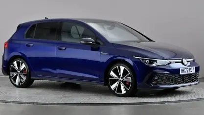 Used VW Golf VIII GTD 200 HP (147 kW) 2023 Blue Hatchback