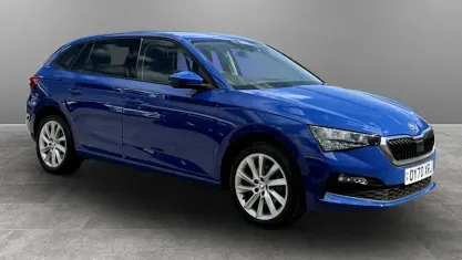 Used Skoda Scala SE L 116 HP (85 kW) 2020 Blue Hatchback