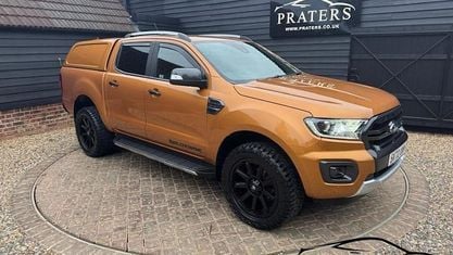 Begagnad Ford Ranger Wildtrack 213 HK (156 kW) 2022 Orange Pickup