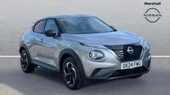 Blade silver Used 2024 Nissan Juke N-Connecta SUV | £19,458 (Fair price)