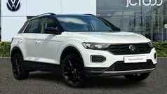 White Used 2021 VW T-Roc Black Edition SUV | £21,295 (Fair price)