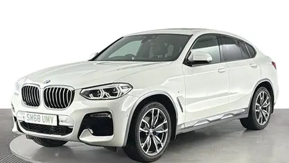 Used BMW X4 M Sport 190 HP (139 kW) 2019 White SUV