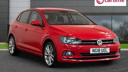 Used VW Polo SEL 116 HP (85 kW) 2018 Red Hatchback