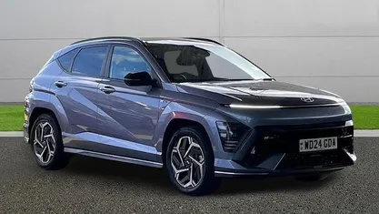 Used Hyundai Kona N Line 141 HP (103 kW) 2024 Blue SUV