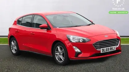 Second-hand Ford Focus Zetec 125 CP (91 kW) 2020 Roșu Hatchback