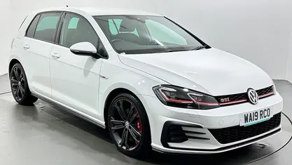 Used VW Golf VII GTI 245 HP (180 kW) 2019 White Hatchback