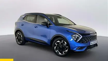 Used Kia Sportage GT-Line 150 HP (110 kW) 2023 Blue SUV