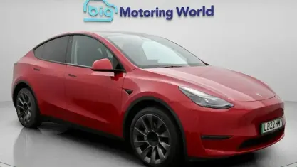 Used Tesla Model Y Long Range AWD 378 kW (514 HP) 2022 Red SUV